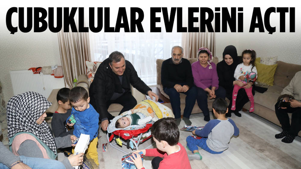 Çubuk’ta Aileler Depremzedelere Evlerini Açtı