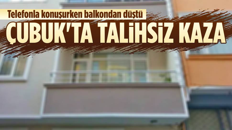 Çubuk’ta Balkondan Düşen Genç Ağır Yaralandı