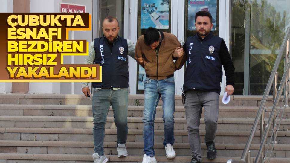 Çubuk’ta Sigara Hırsızlığı Yapan Zanlı Tutuklandı