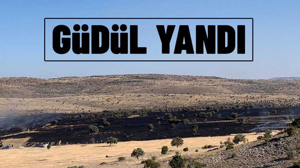 Güdül’de Yangın Paniği