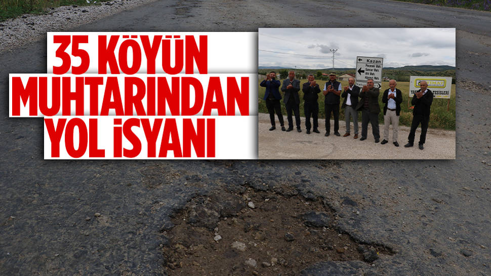 Kahramankazan’da Yol Isyanı