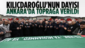 Kılıçdaroğlu’nun Dayısı Ankara’da Son Yolculuğuna Uğurlandı