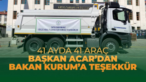 Kızılcahamam Belediyesi Araç Filosuna 41 Ayda 41 Araç Ekledi