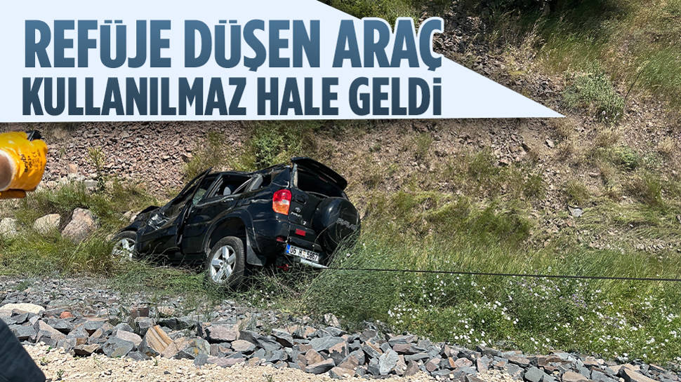 Kızılcahamam’da Kaza