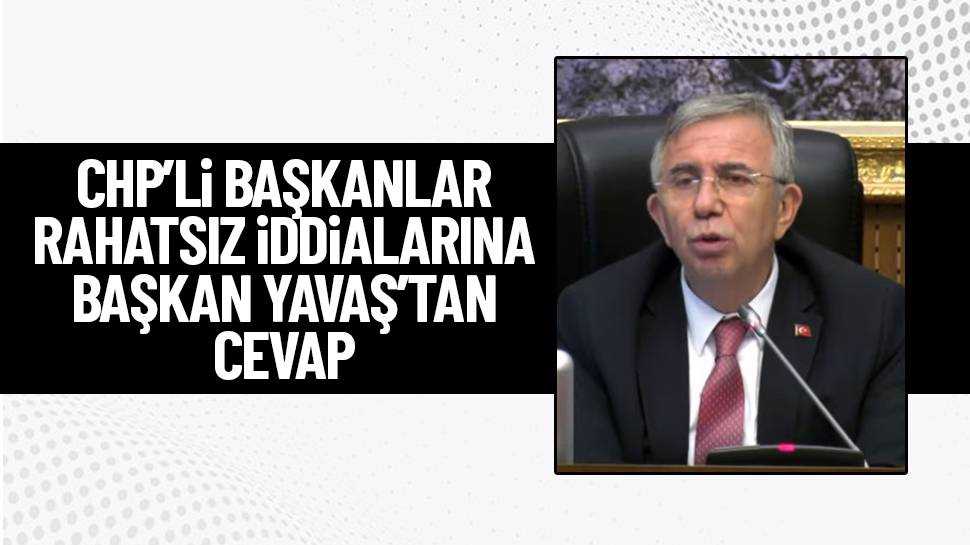 Mansur Yavaş Chp’li Başkanları Neden Ziyaret Etmedi?