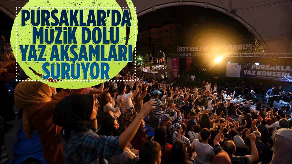 Müzikseverler Pursaklar Yaz Konserlerinde Buluşuyor