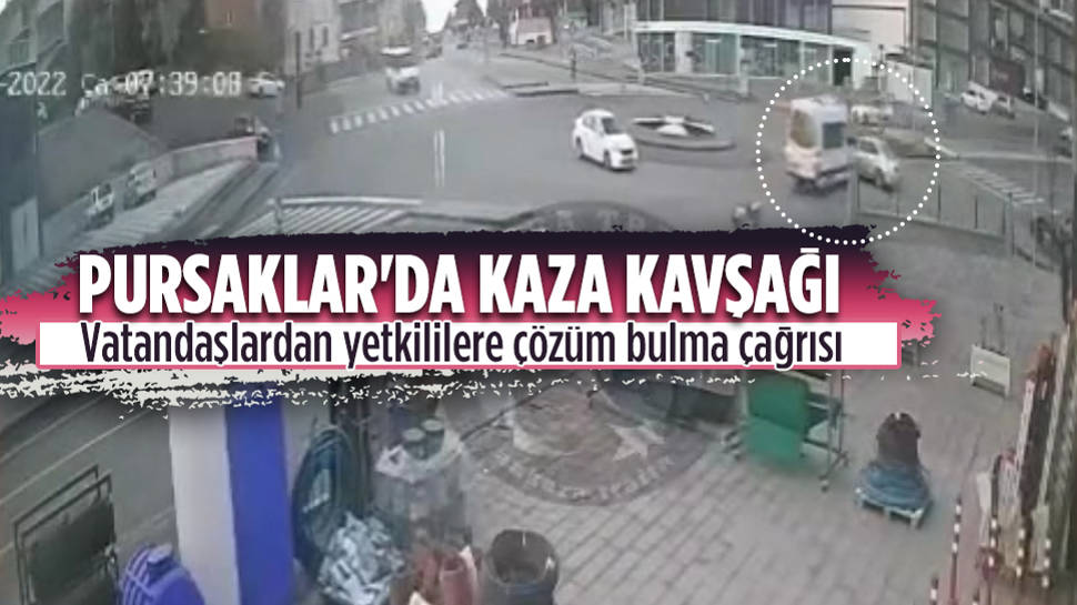 Pursaklar’da Aynı Yer Iki Kaza!