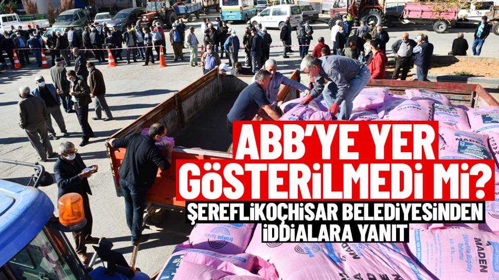 Şereflihoçhisar Belediyesinden Abb’ye Yanıt