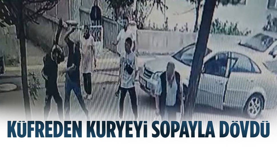 Sincan’da Sopalı Kavga Kamerada