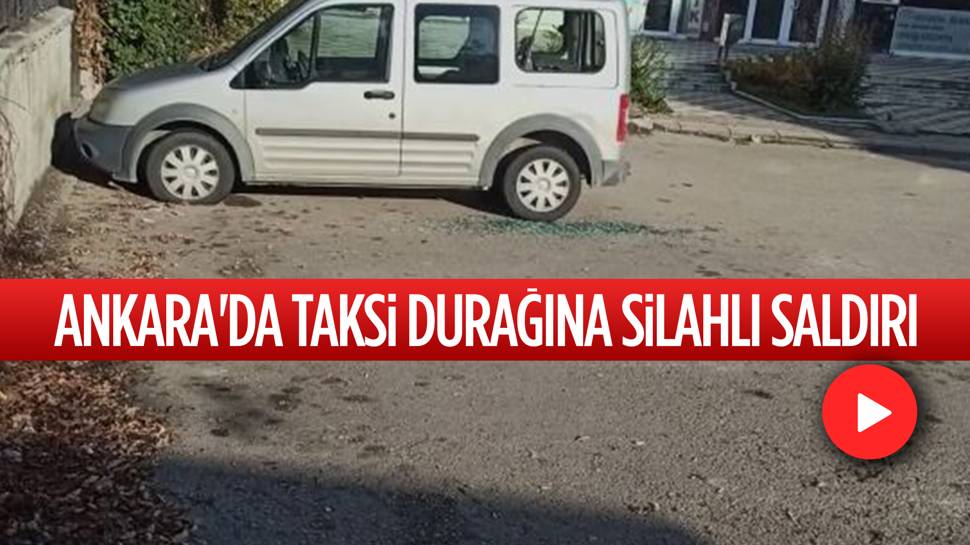 Sincan’da Taksi Durağına Saldırı Gerçekleşti