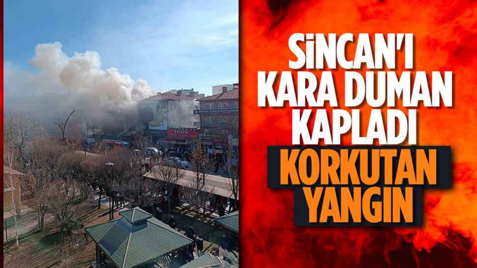 Sincan’da Yangın