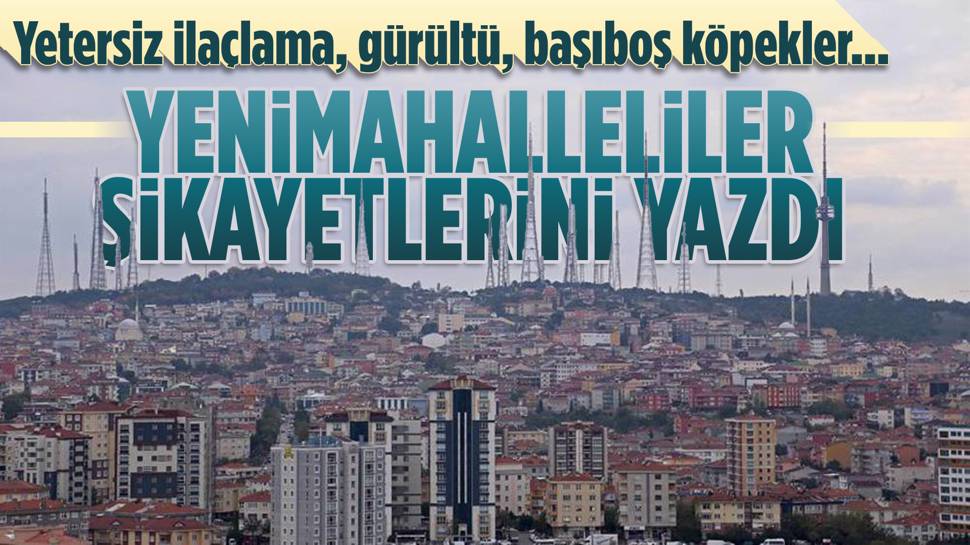 Yenimahalleliler Belediyeye Şikayetlerini Iletti