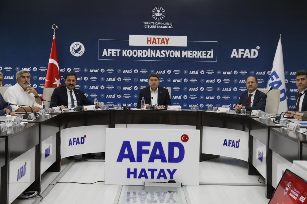 Adalet Bakanı Tunç Hatay’a gitti