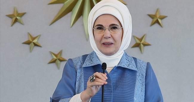 Emine Erdoğan: Türkiye dünyanın vicdanı olmaya devam edecek