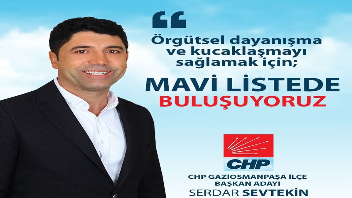 Ünlü yönetmen Serdar Sevtekin CHP’den ilçe başkan adayı oldu