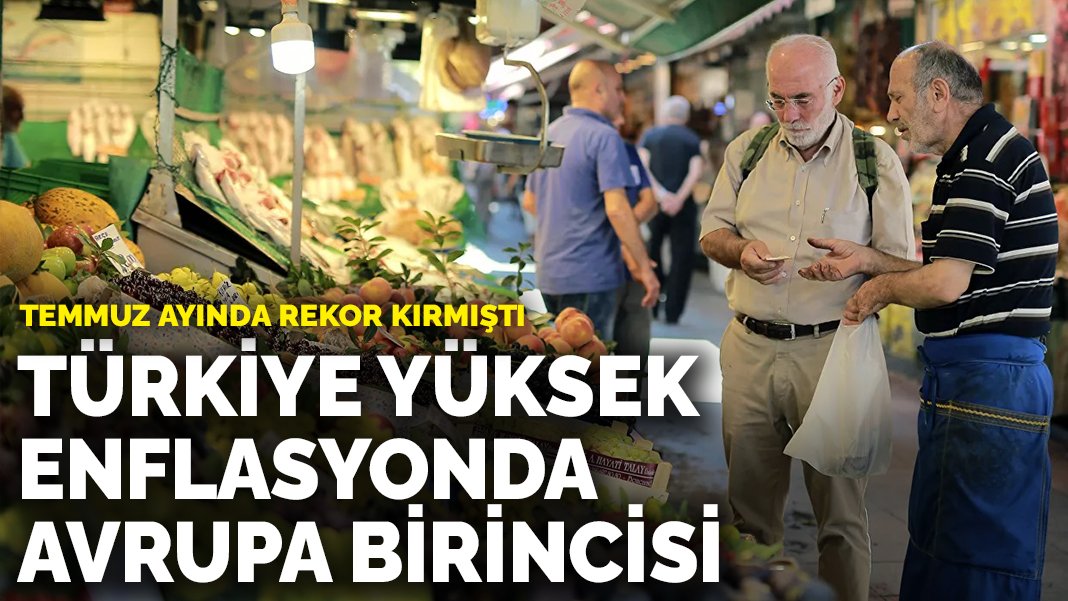 Türkiye yüksek enflasyonda Avrupa birincisi