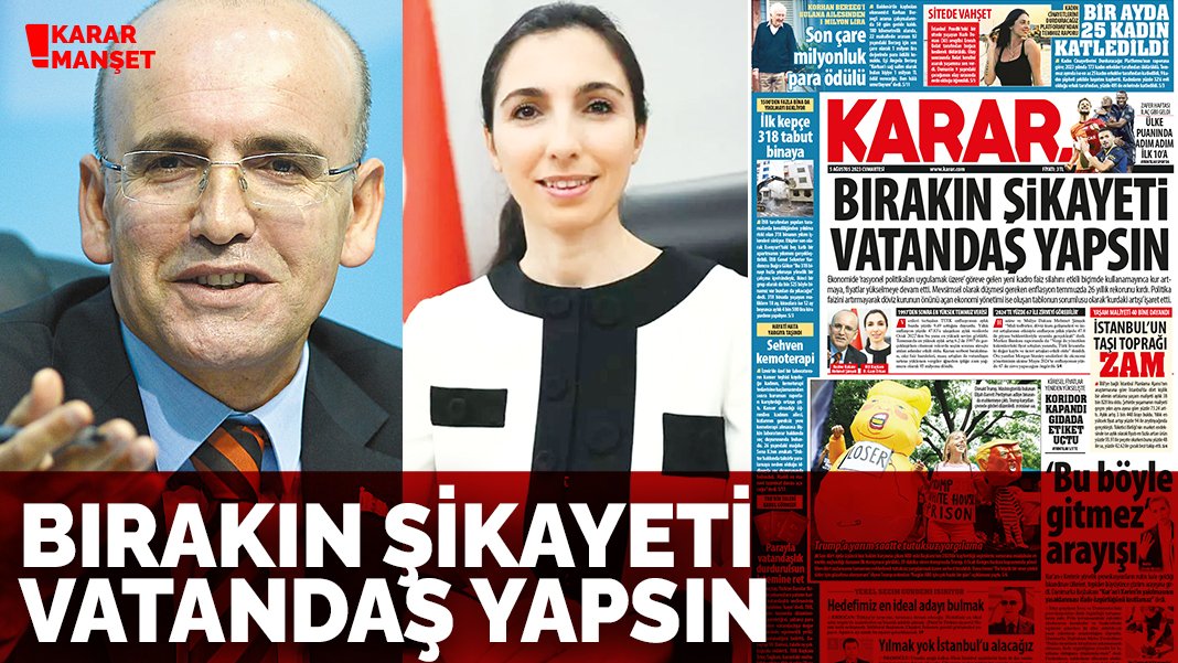 Bırakın şikayeti vatandaş yapsın