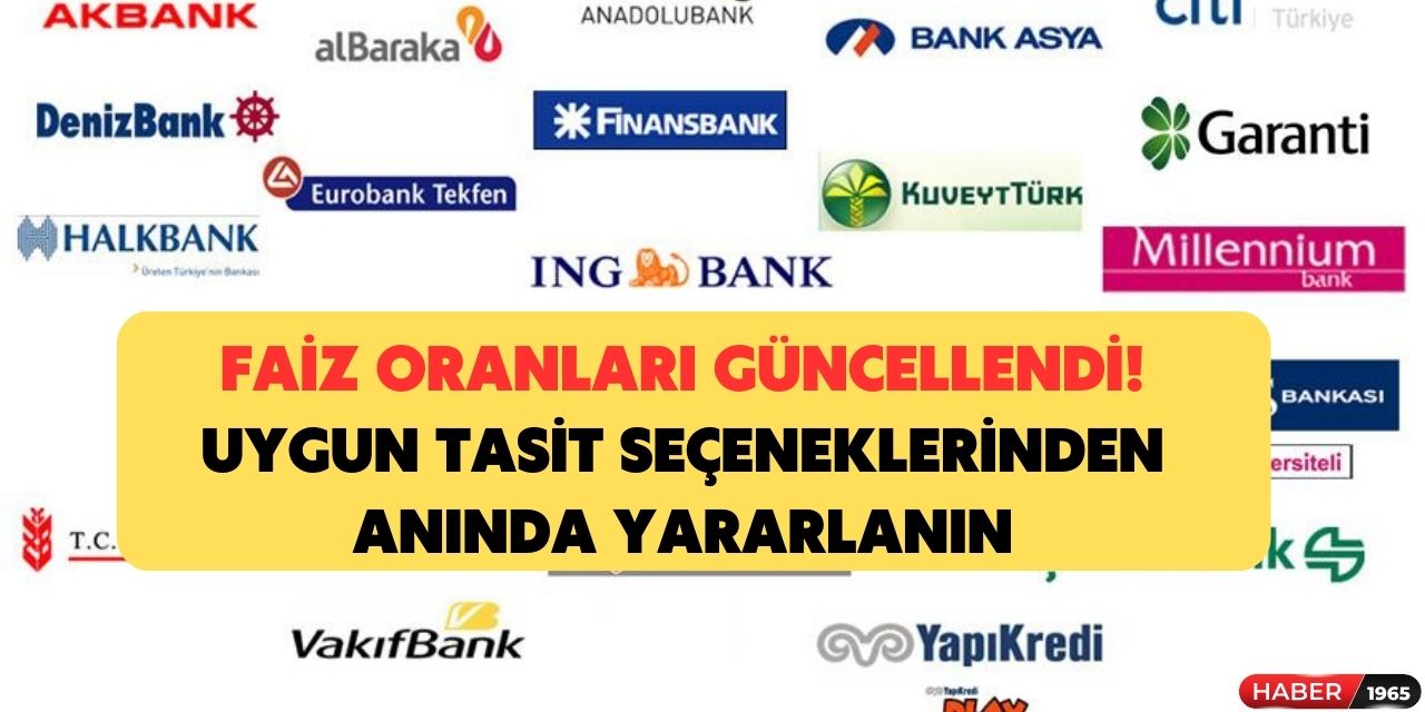 Ağustos ayı kamu bankaları ihtiyaç, taşıt ve konut kredisi faiz oranları güncellendi