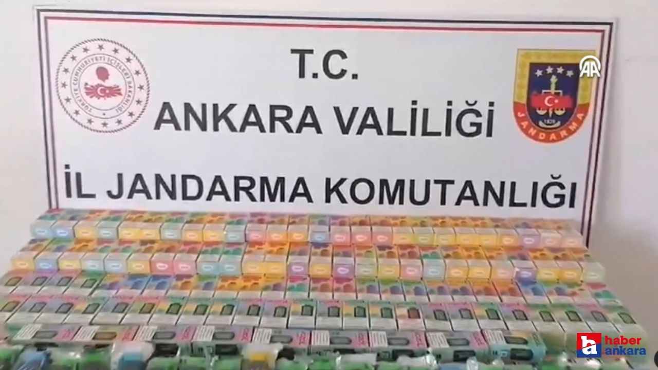 Ankara’da kaçakçılık ve tarihi eser operasyonlarında 3 kişi yakalandı