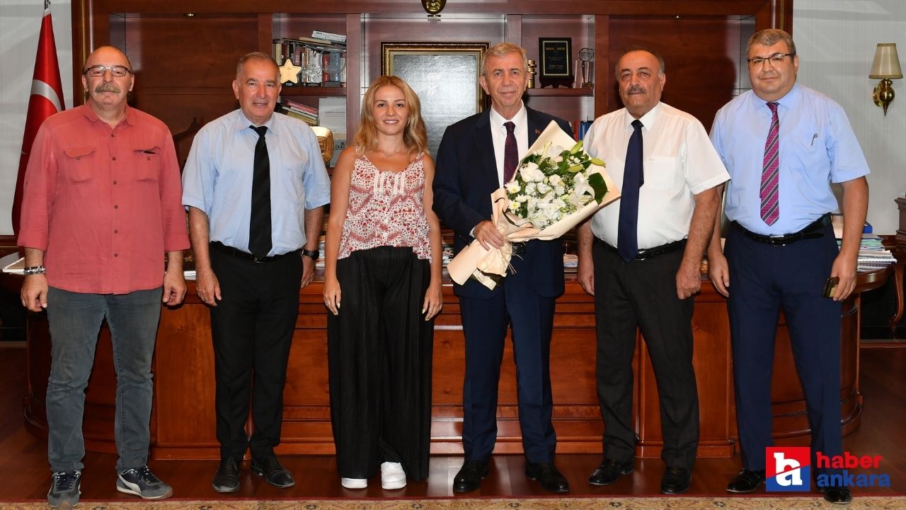 Türkiye Emekliler Derneği, Ankara Büyükşehir Belediye Başkanı Yavaş’ı ziyaret etti
