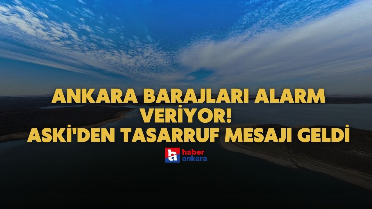 Barajlar alarm veriyor! Peş peşe çağrı yapıldı suyu temkinli kullanmazsak vay halimize