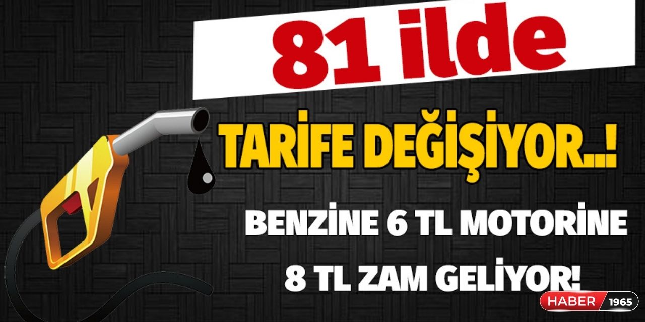 Suudi Arabistan akaryakıta zam yaptı! 81 ilde BENZİNE 6,12 TL ve MOTORİNE 8,32 TL zam o tarihte