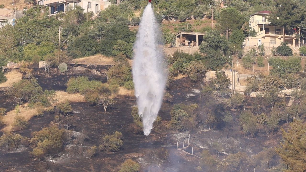 Kahramanmaraş’ta 21 Hektar Alan Yandı