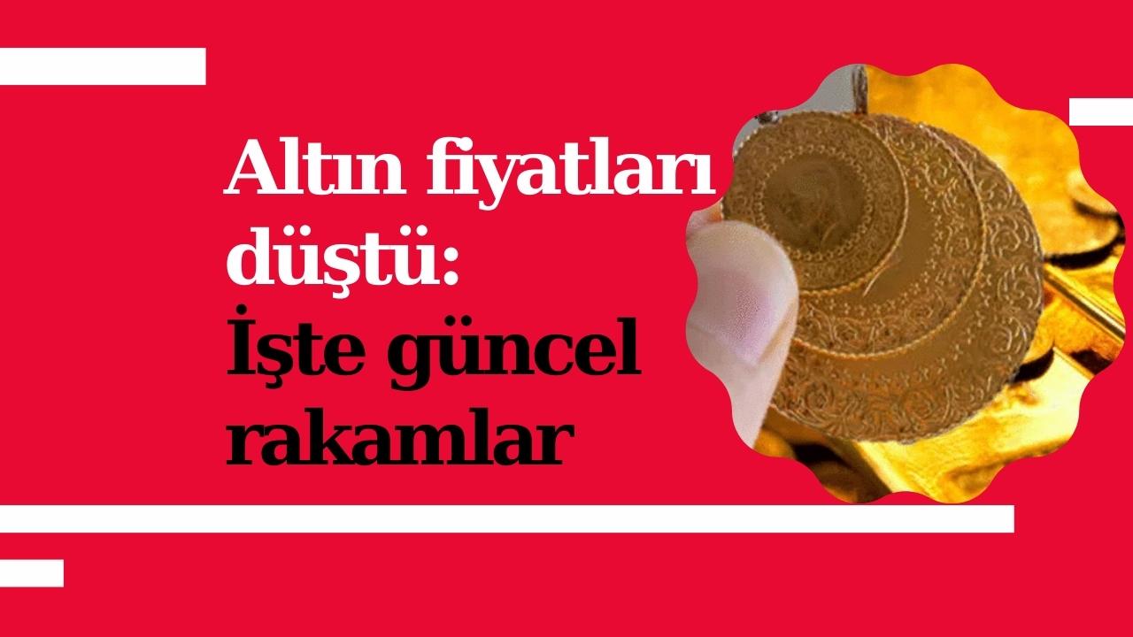 Altın fiyatları düştü: İşte güncel rakamlar