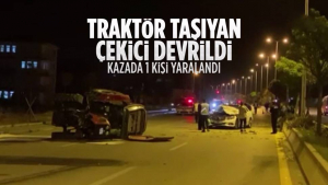 Ankara Çubuk’taki Kazada 1 Kişi Yaralandı
