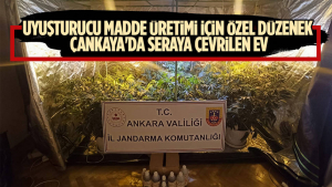 Ankara’da Evinde Uyuşturucu Imal Eden Zanlı Yakalandı