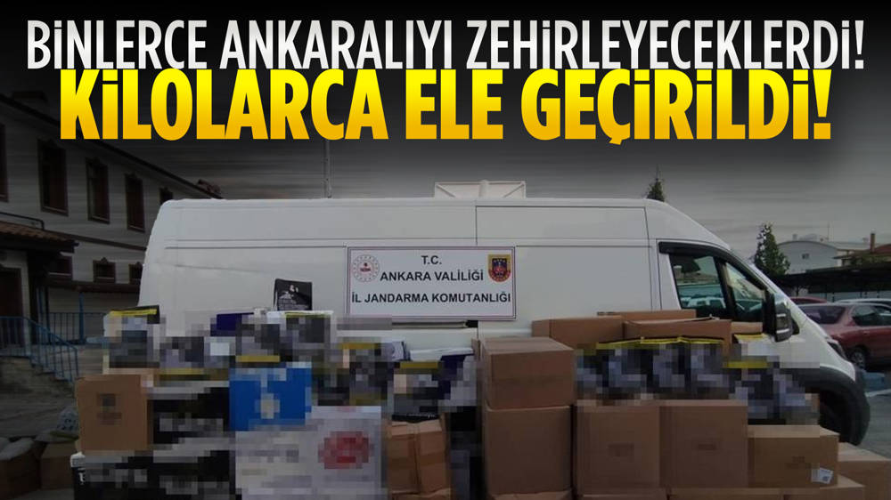 Başkent’te Kaçakçılara Darbe! Beypazarı’nda Yakalandılar