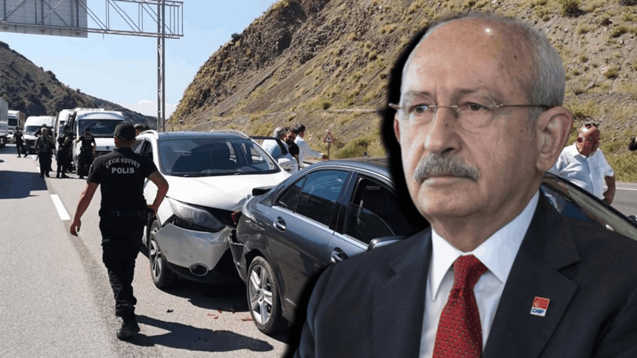 Kılıçdaroğlu’nun konvoyu kaza yaptı: Yaralılar var