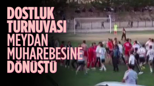 Ankara’da Köyler Arası Düzenlenen Dostluk Turnuvasında Kavga: O Anlar Kamerada