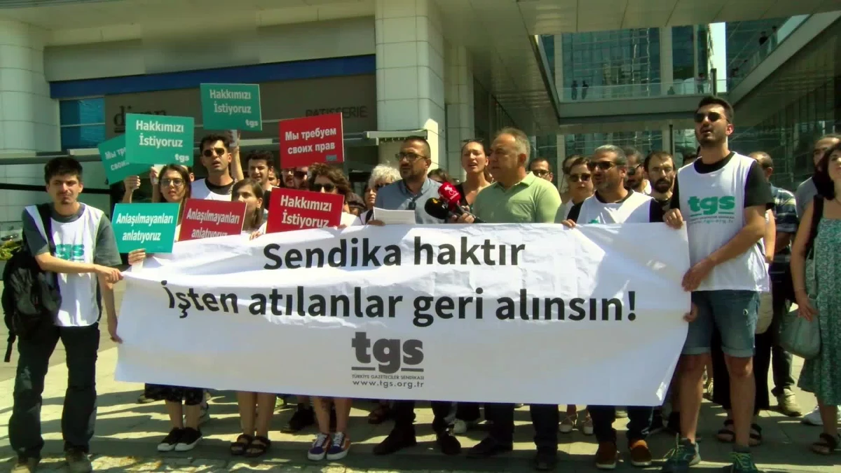 Tgs, Ankara’da Sputnik’teki İşten Çıkarmaları Protesto Etti.