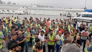 İstanbul Yeni Havalimanı Metro inşaatında işçiler grevde: ‘Hakkımızı alana kadar devam edeceğiz’