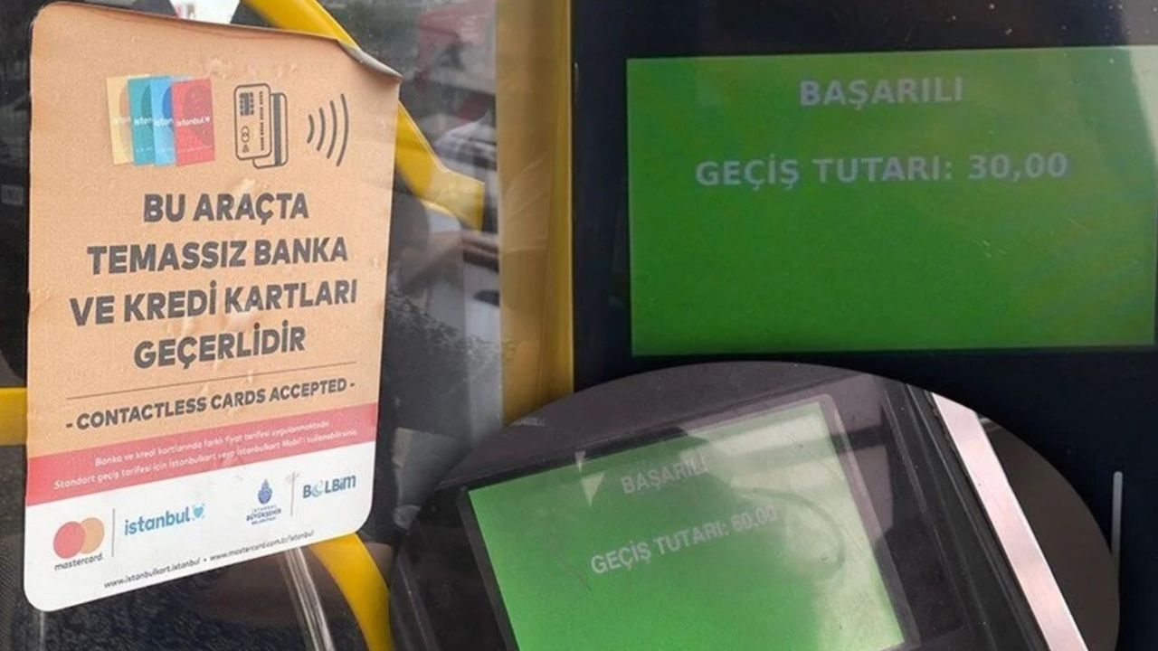 Toplu taşımada kredi kartı kullanan İstanbulluya 2 kat ücret şoku!