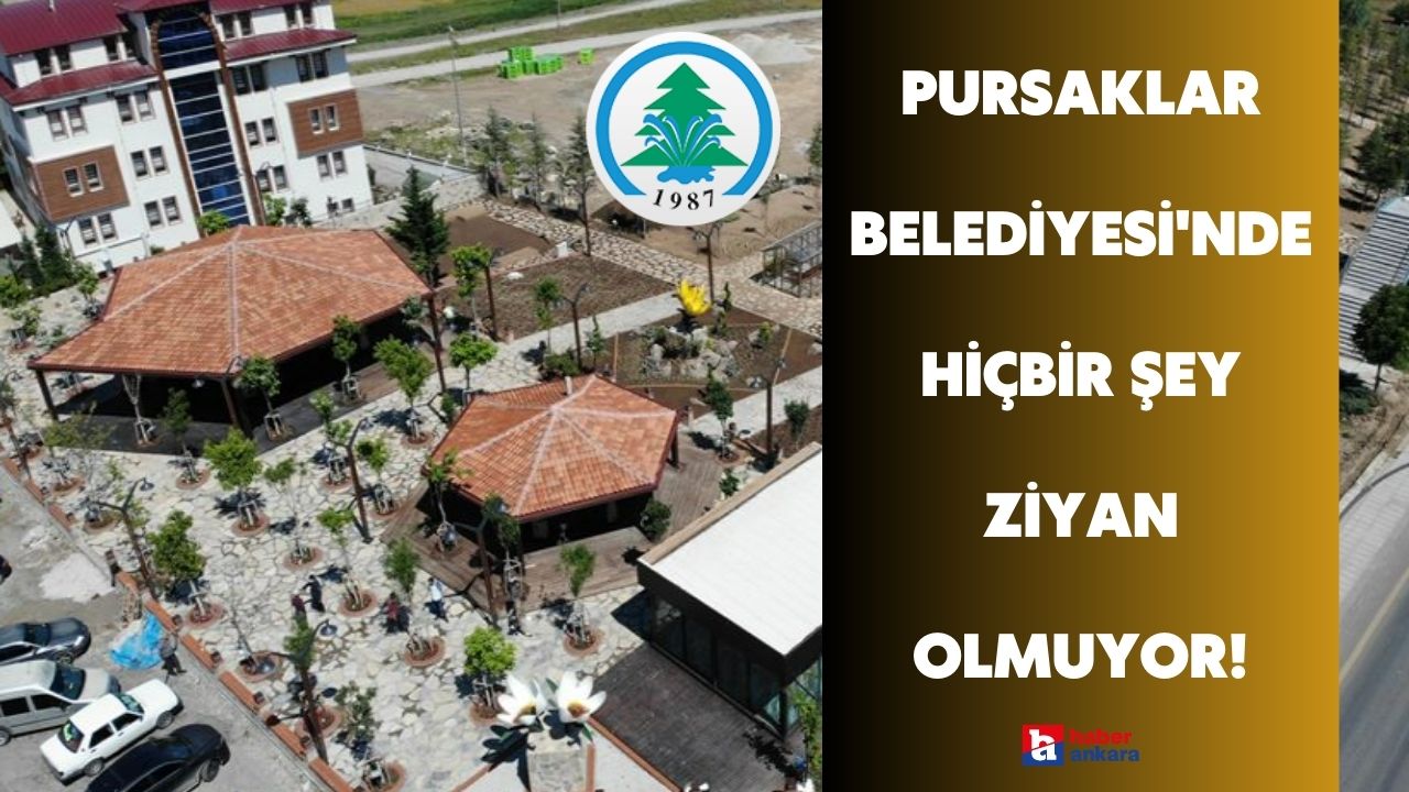 Pursaklar Belediyesi’nde hiçbir şey ziyan olmuyor! Buğday hasadından kalan samanlar hayvanlara yem oluyor