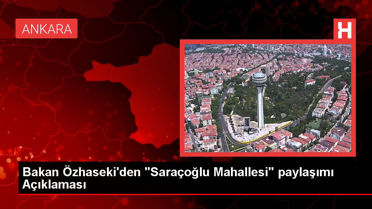 Saraçoğlu Mahallesi’nden elde edilen gelirler deprem bölgesine aktarılacak