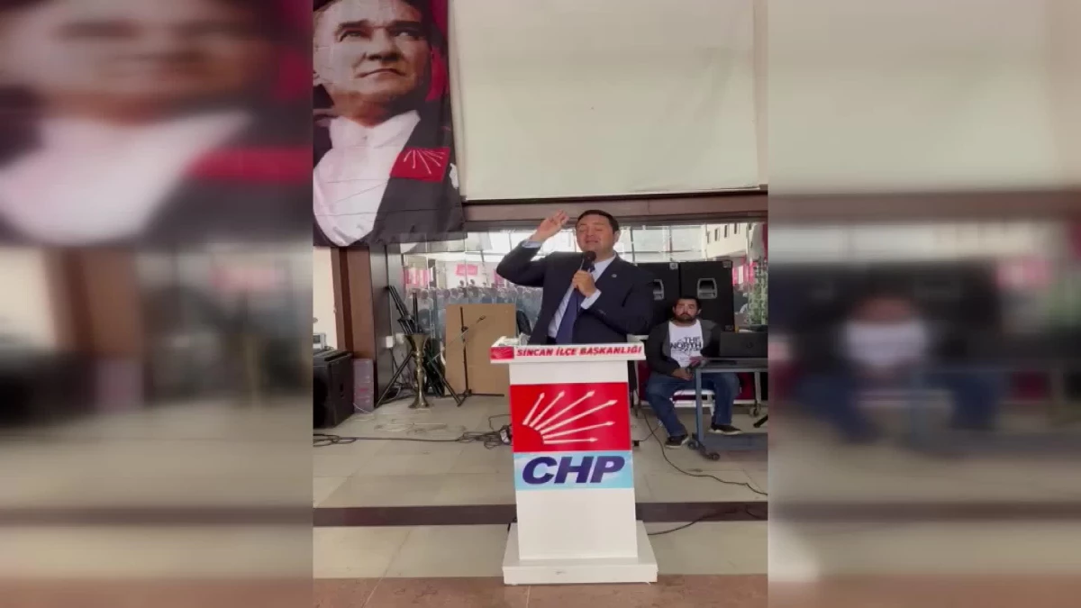 CHP Ankara Milletvekili Umut Akdoğan, Sincan Belediye Başkanlığı’na aday olduğunu açıkladı