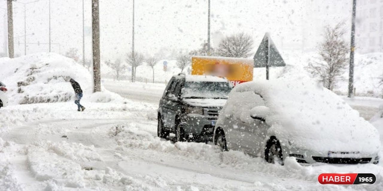 Gören gördüğüne inanamadı! Ünlü Meteoroloji uzmanı açıkladı o bölgelere 3 saat kar yağacak