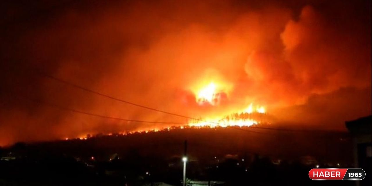 Yunanistan’da söndürülemeyen yangın, Türk köylerine sıçradı!