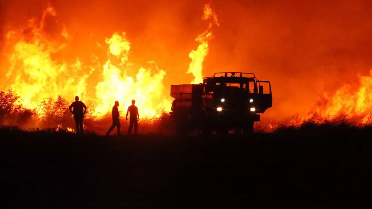 Çanakkale’de Orman Yangını: Binlerce Hektarlık Alan Kül Oldu