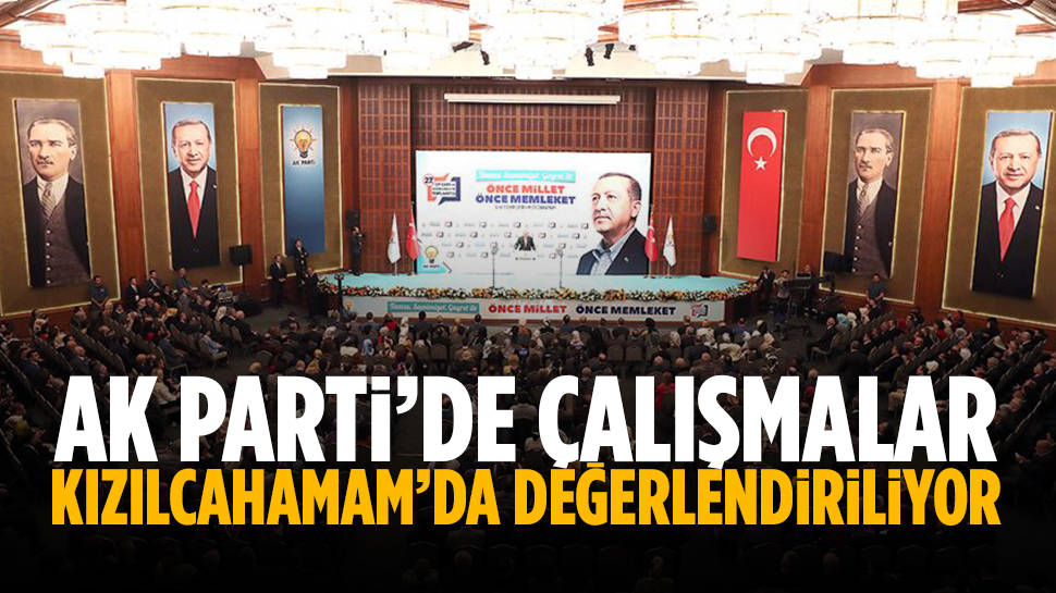 Ak Parti Çalışmalarına Kızılcahamam’da Devam Ediyor…