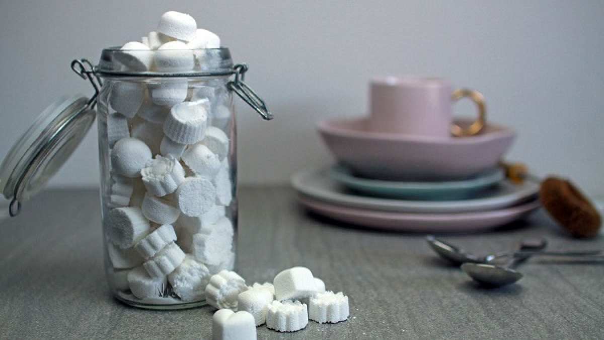 Bulaşık tableti parası cebinizde kalacak! Makinenin tablet yerine koyun! Deneyenler memnun kalıyor