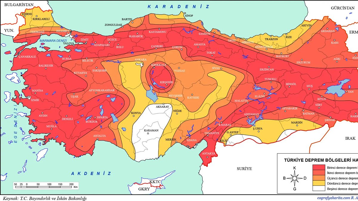 20 kent merkezi diri fay hattı üzerinde! Bu il merkezlerinde oturanlar 7’nin üzerinde depreme her an hazır olsun!