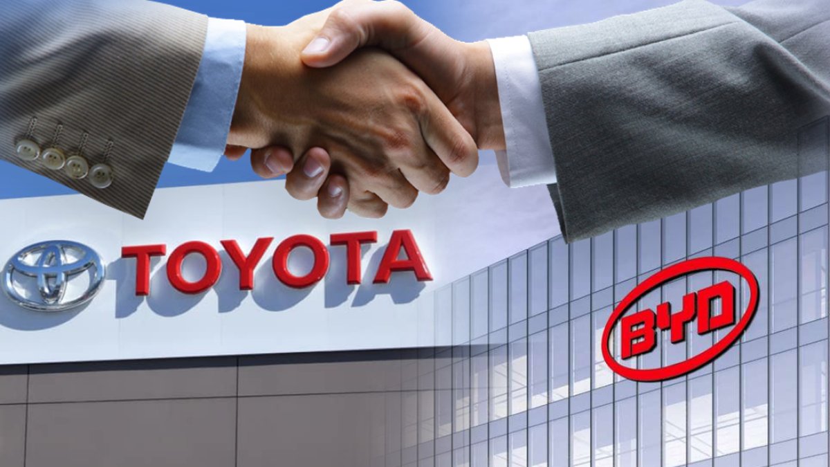 Toyota ve BYD güçlerini birleştirdi: Elektrikli SUV pazarında yeni bir dev doğuyor!