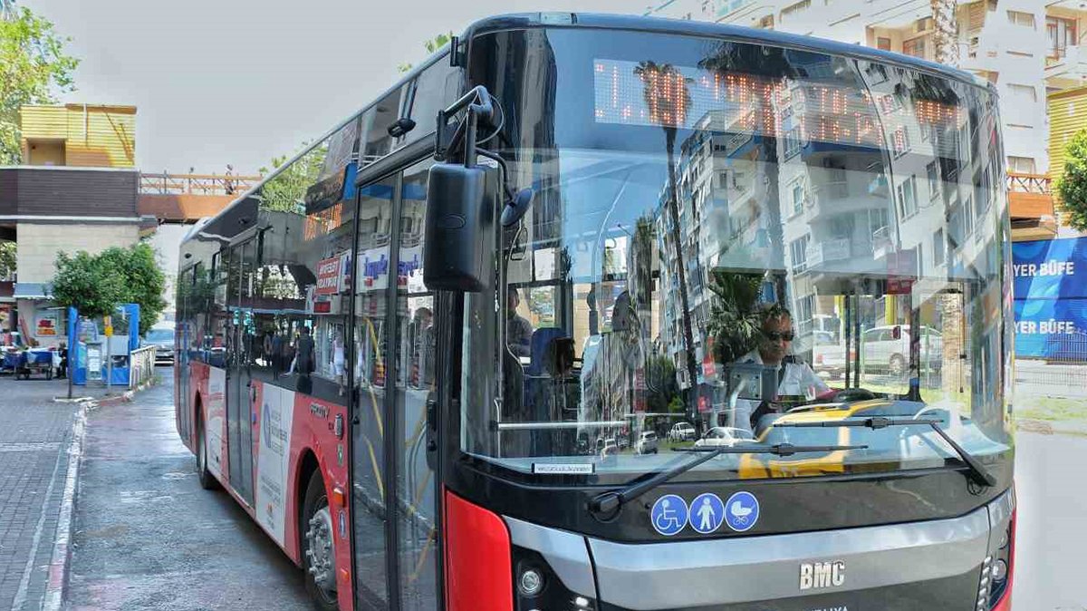 Antalya’da 3 günlük bayramda ulaşım ücretsiz