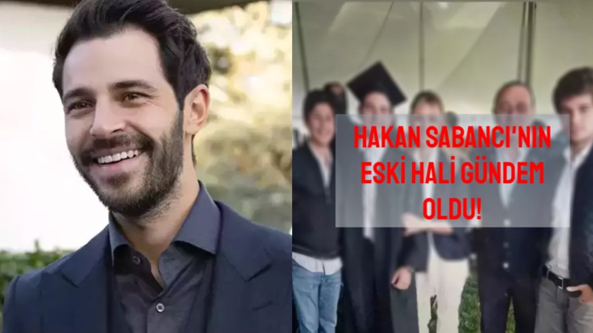 Hakan Sabancı’nın annesinden olay paylaşım! Gözde yakışıklı Hakan Sabancı’nın eski hali şok etti