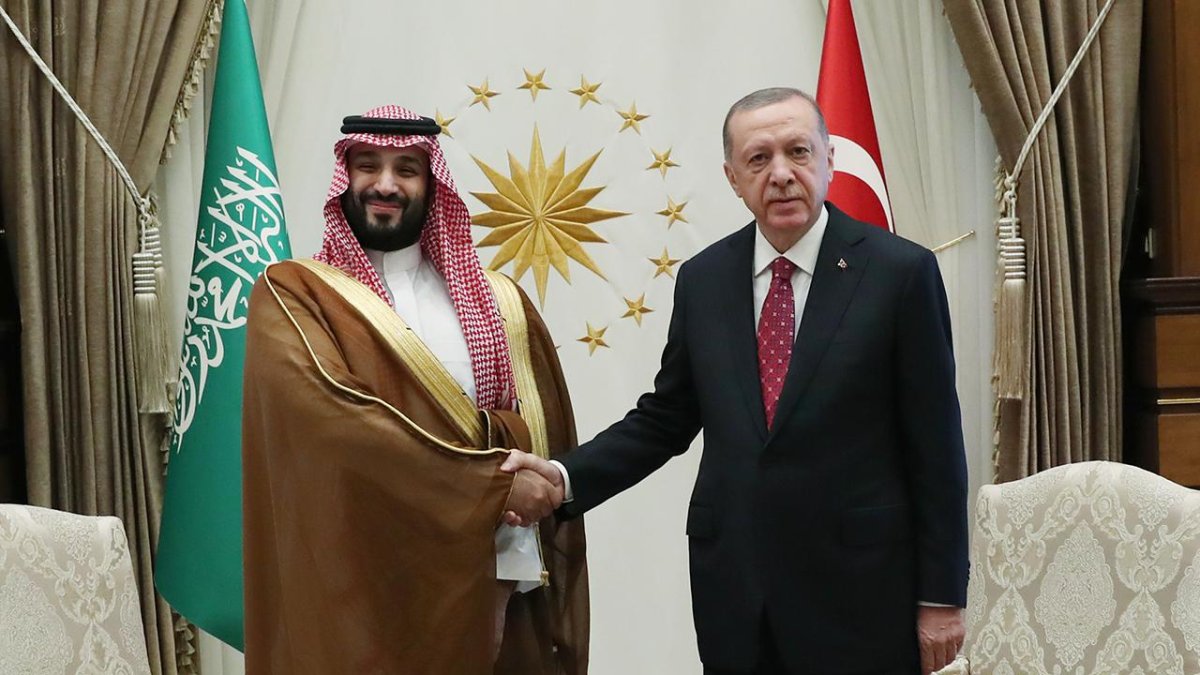 Erdoğan Suudi Arabistan Veliaht Prensi ile telefonda görüştü