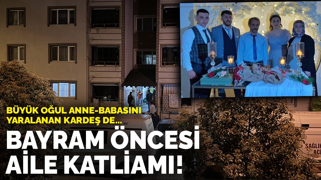 Bayram öncesi aile katliamı! Anne babasını vuran abisini öldürdü